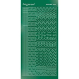 Hobbydots sticker - Mirror - Green