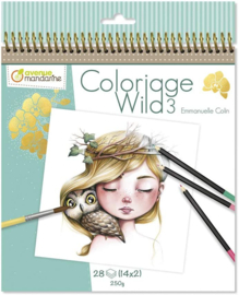Coloriage wild 3- Emmanuelle Colin - Kleurboek