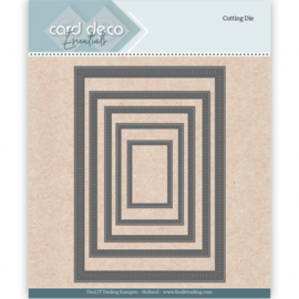 Card Deco Essentials - Nesting Dies - Striped Border - CDECD0124