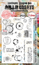AALL & Create - #1258 - A6 Stamp Set - Stamped Stories