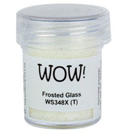 Wow! - WS348R - Embossing Powder - Regular - Embossing Glitters - Frosted Glass