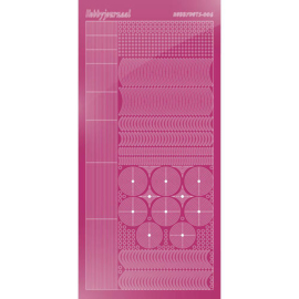 Hobbydots sticker - Mirror Pink