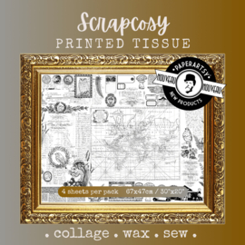Paperartsy Printed Tissue - Scrapcosy