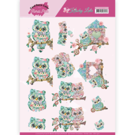 3D Knipvel - Yvonne Creations - Kitschy Lala - Kitschy Owls