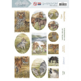 Scenery Special - Card Deco Essentials - Wild Animals - Dutch - SB10804