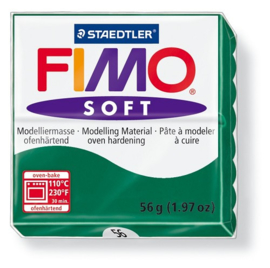 Fimo soft boetseerklei 56 g smaragd