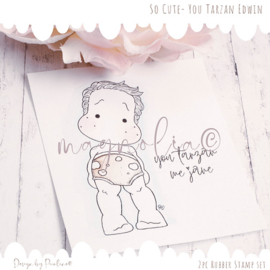 Magnolia - CC22 You Tarzan Edwin {Rubber Stamp}