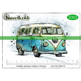 Katzelkraft - Combi VW - Unmounted Rubber Stamp - SOLO188