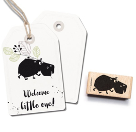 Cats on Appletrees - 2432 - Stempel - Nijlpaard Karla