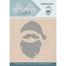 Card Deco Essentials - Mini Dies - 69 - Santa - CDEMIN10069