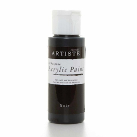 Docrafts - Acrylic Paint (2oz) - Noir