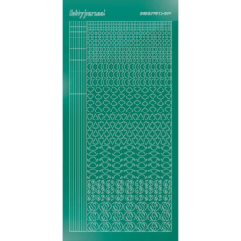 Hobbydots sticker - Mirror - Christmas Green