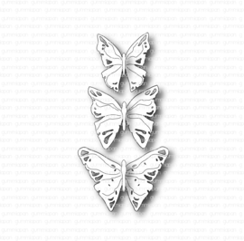 Gummiapan - dies - D210860 - Small Butterfly Set