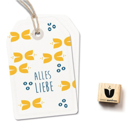 Cats on aAppletrees - 27241 -  Ministempel  - Tulp 2