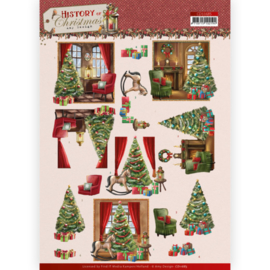3D Knipvel - Amy Design - History of Christmas - Christmas Home CD11685