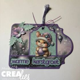 Crealies - Crea-Nest-Lies XXL stansen no. 193, Paneel C glad - CLNestXXL193