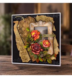 Cosmic Shimmer - Past & Postal - DL Stamp Set