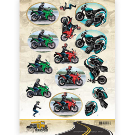 3D Knipvel - Amy Design - Daily Transport - Motorcycling CD11036