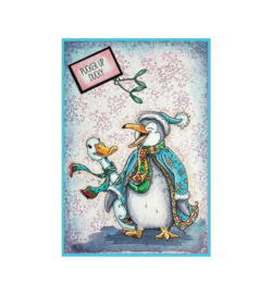 Pink Ink Designs - stempels - Flippin' Awesome Penguin - 07-0008-PI