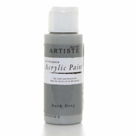 Docrafts - Acrylic Paint (2oz) - Dark Grey
