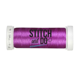 Stitch & Do 200 m -SDCD37 - Linnen - Fuchsiapaar