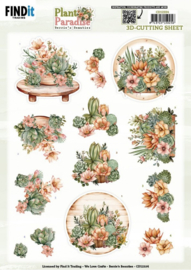 3D Cutting Sheet - Berries Beauties - Plant Paradise - Blooming Oasis -  CD12334
