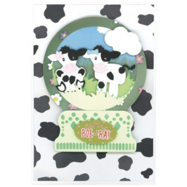Designed By Anna - Mix And Match Cutting Dies - Globe Grass -  DBAD10034