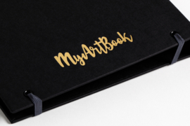 MyArtBook Kunstenaarsmap ringband A5 Zwart