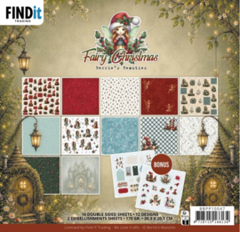 Paperpack - Berries Beauties - Fairy Christmas 20 x 20 cm - BBPP10047