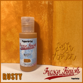 Fresco Finish - Rusty - FF227 - Seth Apter - PaperArtsy