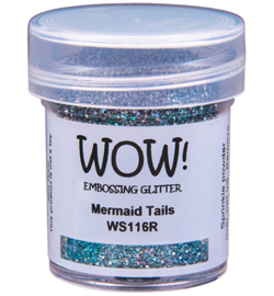 Wow! - WS116R - Embossing Powder - Regular - Embossing Glitters - Mermaid Tails