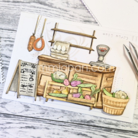 Gummiapan - dies - D250335 - Vegetables