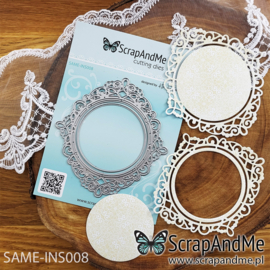 Scrap And Me - Metal Cutting Die - Frame 8 - SAME-INS008