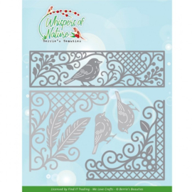 Dies - Berries Beauties - Whispers of Nature - Birds Border and Corners - BBD10094