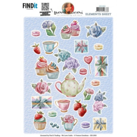 Elements Sheets - Yvonne Creations -  Cupcakes - CD11950