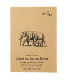 Smlt Brown Sketch pad Authentic A5