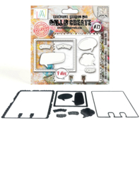 AALL & Create - #72 - MemoryDex Die-Cutting Die Set - Bubble Talk