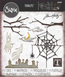 Sizzix • Thinlits Die Vault Fright Night 11pcs