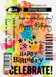 Visible image Birthday Wishes Stamp Set