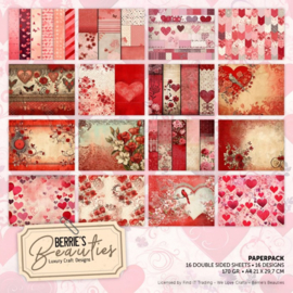 Paperpack - Berries Beauties - Love - A4 - BBPPA410007