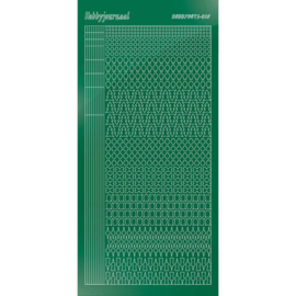 Hobbydots sticker - Mirror Green