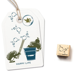 Cats on Appletrees -  27836  - Ministempel - Zeepbellen 1