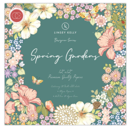 Craft Consortium - Spring Gardens 12x12 Inch Paper Pad - CCDPAD002