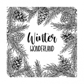 Crafty Individuals CI-641 Winter Wonderland Unmounted Rubber Stamps