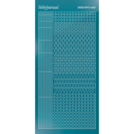 Hobbydots sticker - Mirror - Turquoise