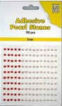 Nellie Snellen - 150 plak parels 3mm. 3 kleuren: rood APS301
