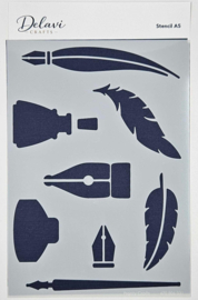 Delavi crafts - A5 Mask stencil - 470.806.031