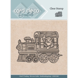 Card Deco Essentials - CDECS148 - Clear Stamps - Train