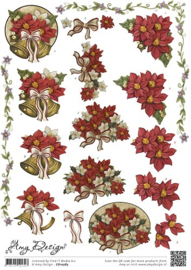 3D Knipvel - Amy Design - Poinsettia CD10583