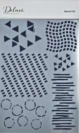 Delavi crafts - A5 Mask stencil - 470.806.084